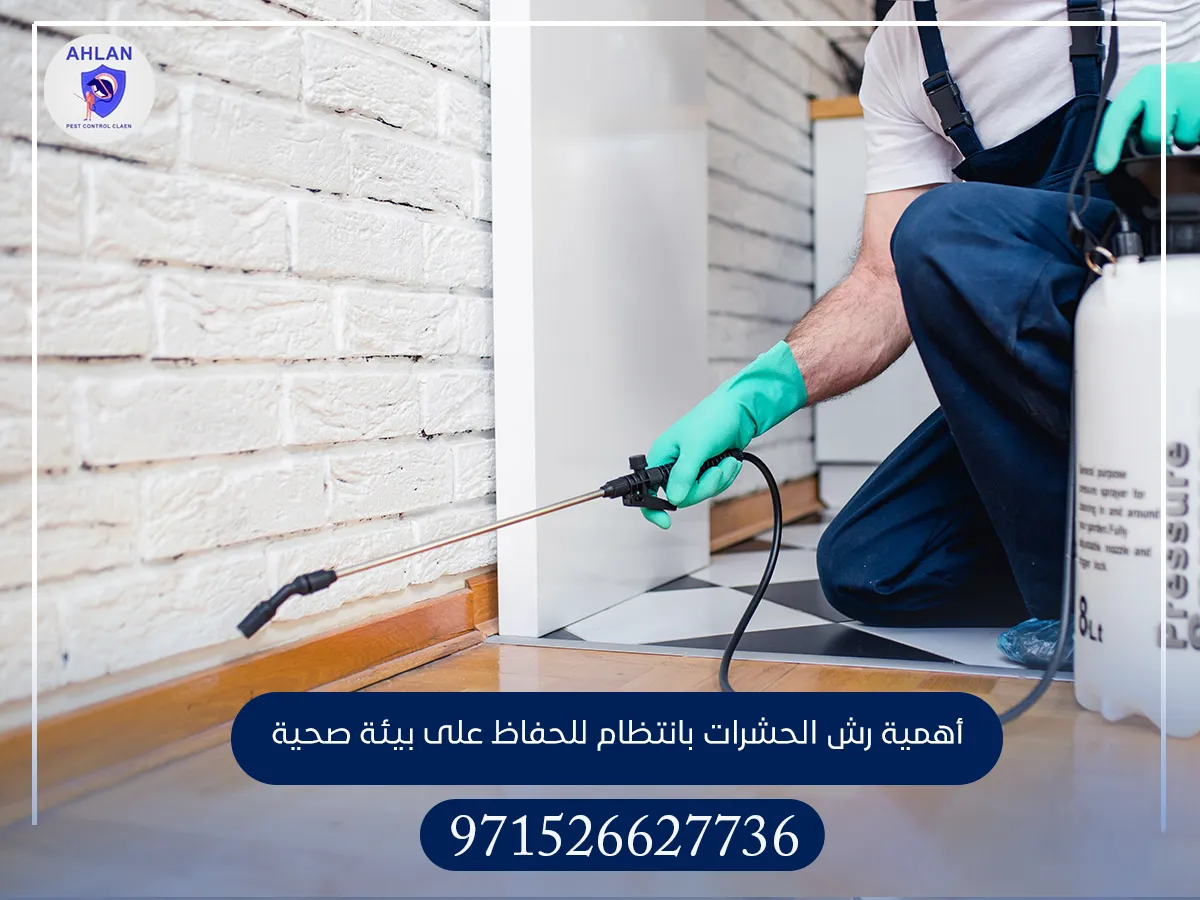شركة رش حشرات في المدام