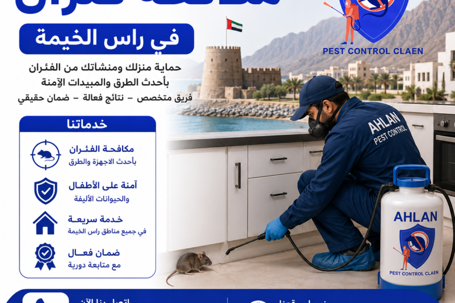 شركة مكافحة فئران في راس الخيمة