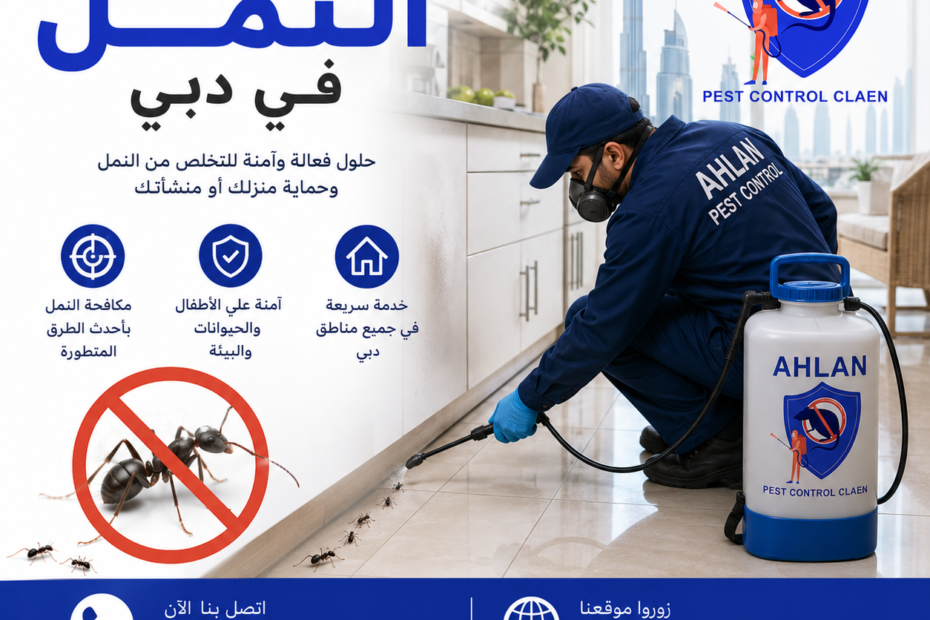 التخلص من النمل في دبي