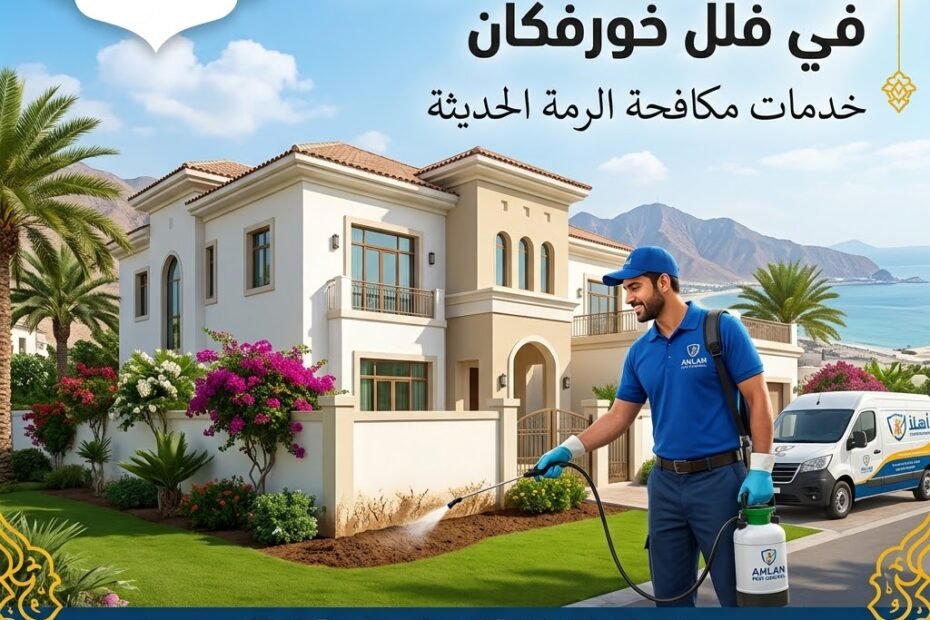 شركة رش الرمة فلل خورفكان