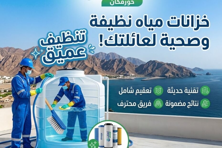 تنظيف خزانات المياه خورفكان