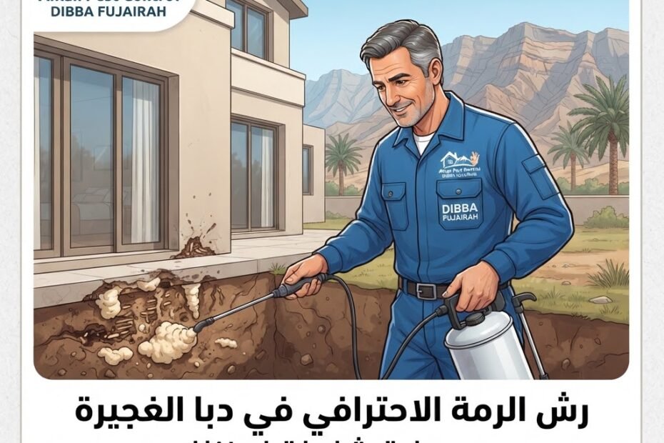 شركة رش الرمه في دبا الفجيره