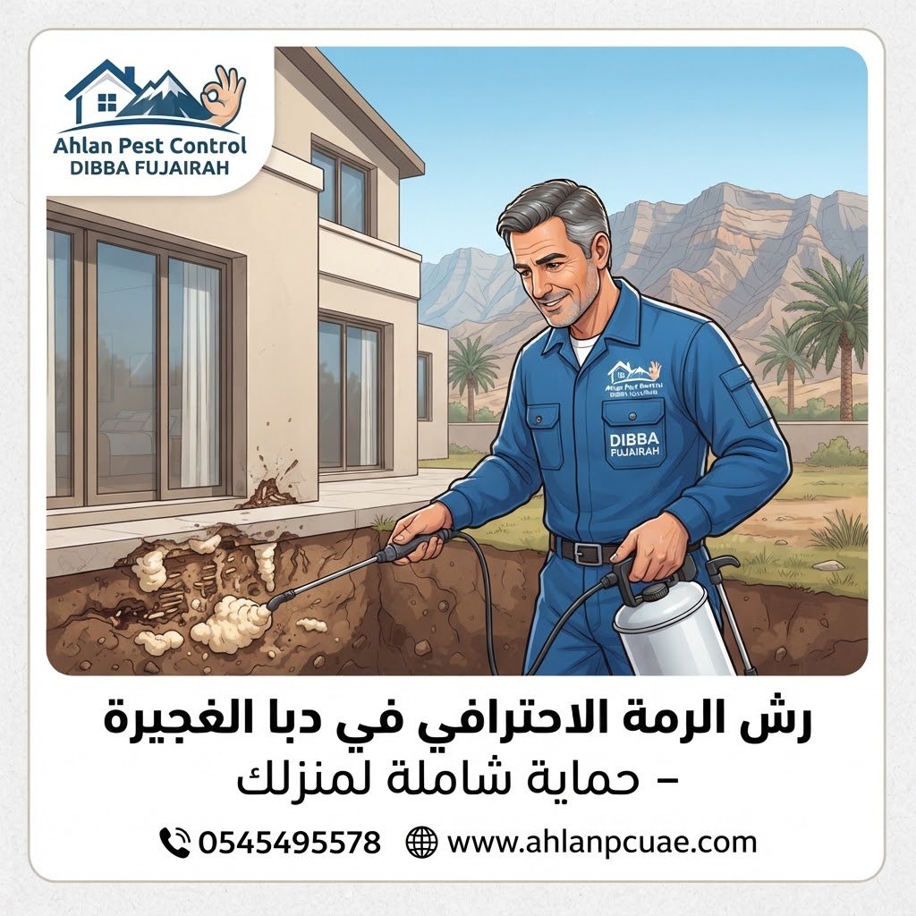 شركة رش الرمه في دبا الفجيره