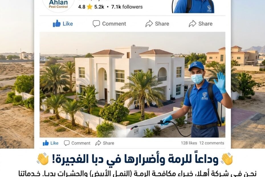 شركة مكافحة الرمة بدبا الفجيرة
