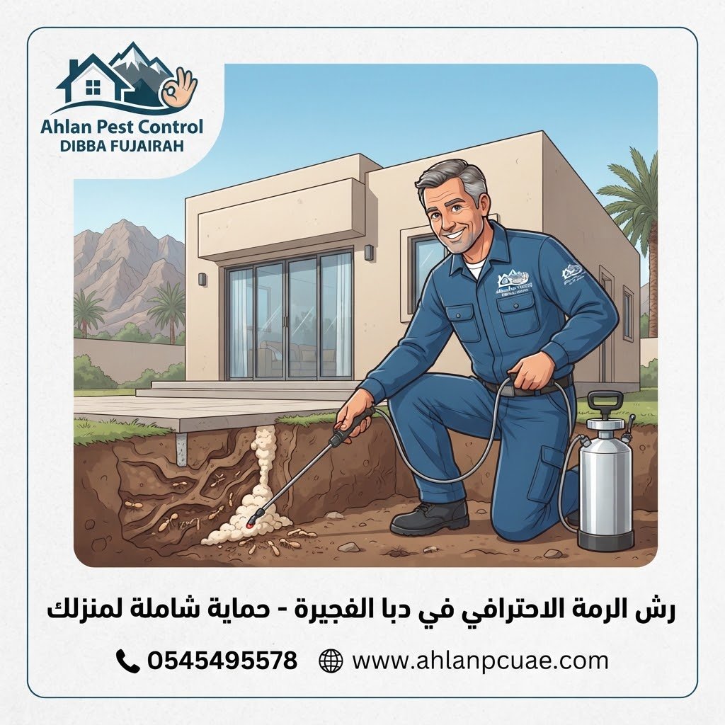 مكافحة الرمه دبا الفجيرة