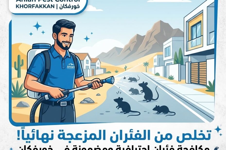 شركة مكافحة فئران خورفكان