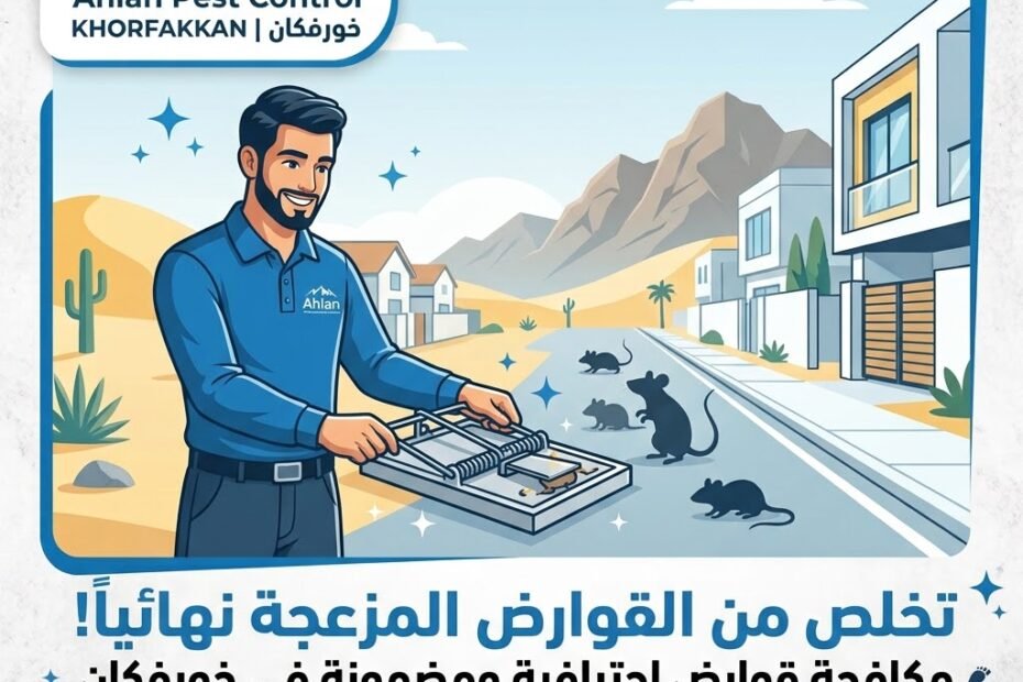 شركة مكافحة قوارض خورفكان